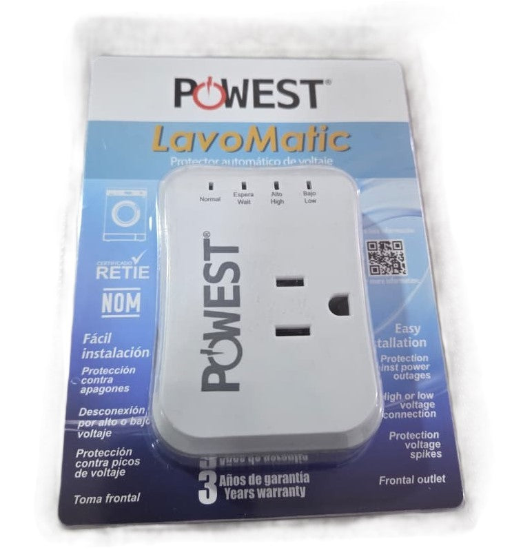 POWEST LAVOMATIC Protector automático de voltaje